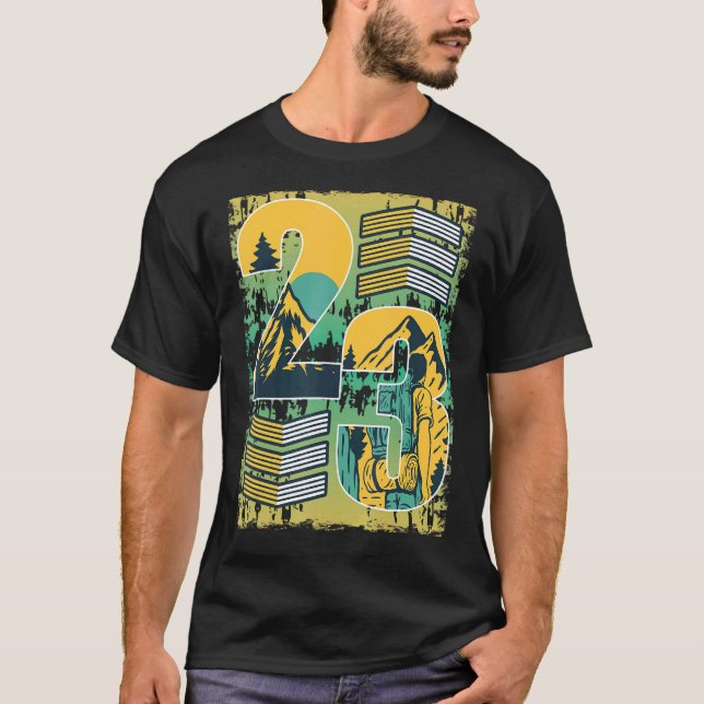 23 år gammal 23:e födelsedagen 10 t shirt (Framsida)