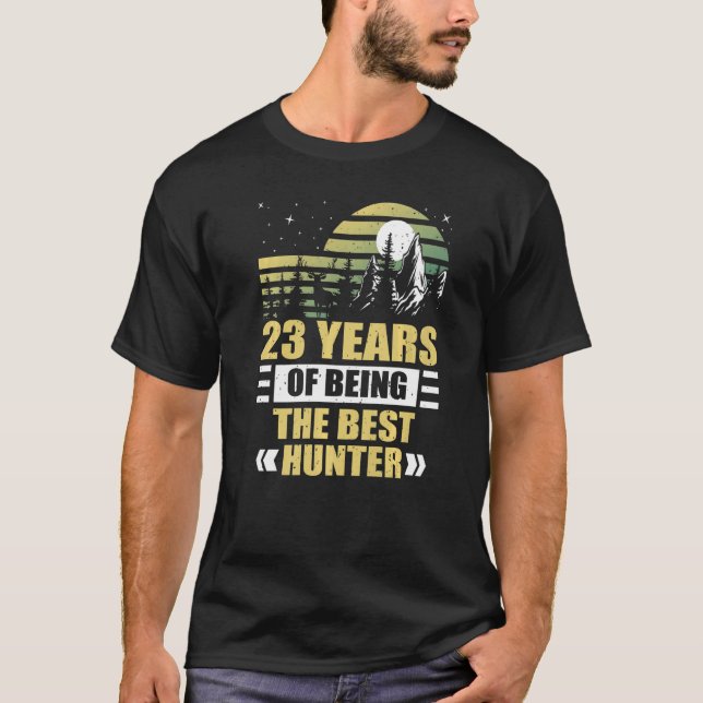 23 år gammal 23:e födelsedagen 24 t shirt (Framsida)