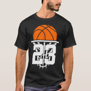 23 års basket 23:e födelsedag t shirt