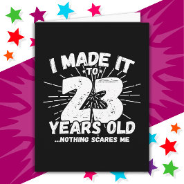 23-årsjubileum, 23-årsjubileum kort