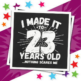 23-årsjubileum, 23-årsjubileum pappersservett