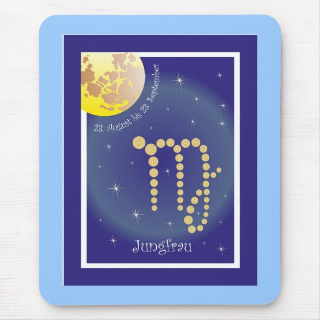 23. August bis 23. September Mauspad Musmatta (Framsidan)