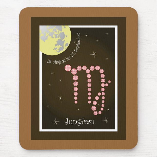 23. August bis 23. September Mauspad Musmatta (Framsidan)