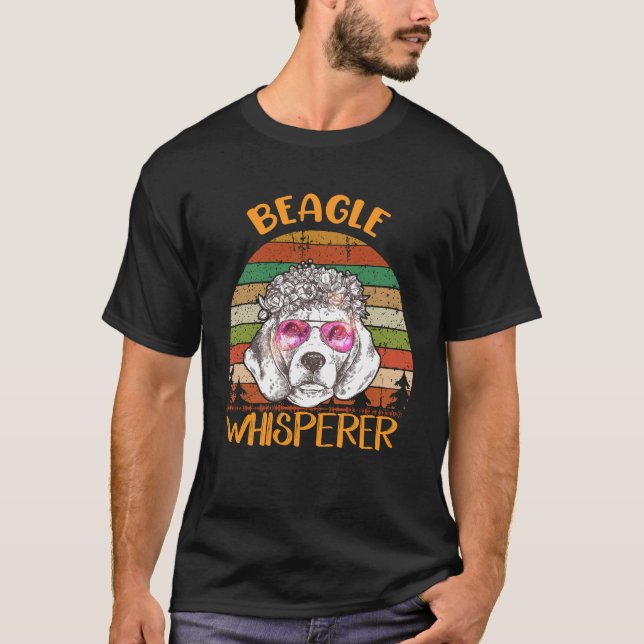 23 Beagle Whisperer T Shirt (Framsida)