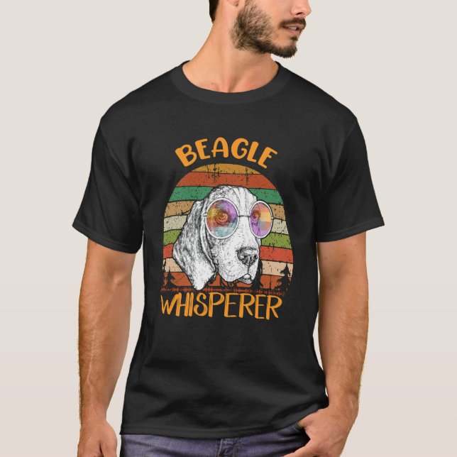 23 Beagle Whisperer T Shirt (Framsida)