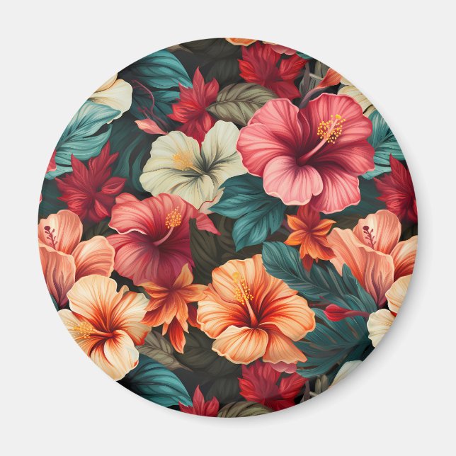 #23-Blommönster Magnet (Framsidan)