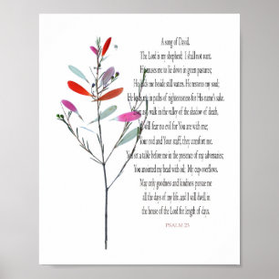 23-Brors botaniska värde Poster Pappert