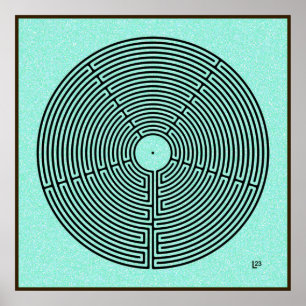 23 Circuit Labyrint Poster