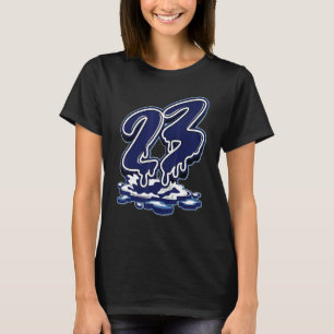 23 Drip Midnight Navy 11s Matching T Shirt