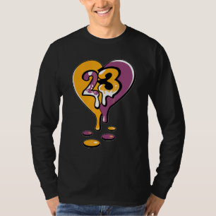 23 Droppande Hjärtas Brödraskap 1s Unisex Matchand T Shirt