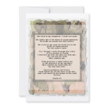 23:e Abstrakten för Psalm-inbjudan