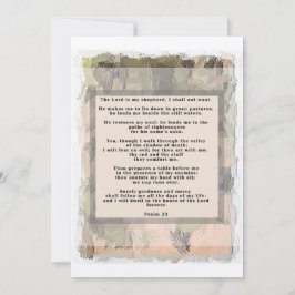 23:e Abstrakten för Psalm-inbjudan Inbjudningar