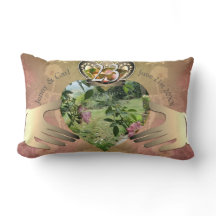 23:e Bröllop-årsdagen Foto Claddagh Blommigt Lum