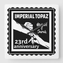 23:e bröllop-årsdagen Imperial Topaz
