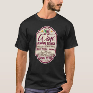 23:e födelsedag I Vin Decanter I Vin Borttagal T Shirt