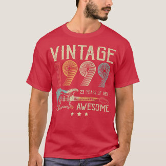 23:e födelsedag Kvinna Manar Vintage Fantastisk 19 T Shirt