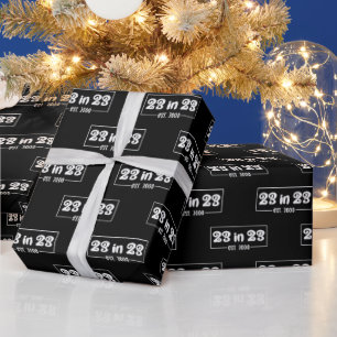 23:e födelsedagen 23 år 2000 presentpapper