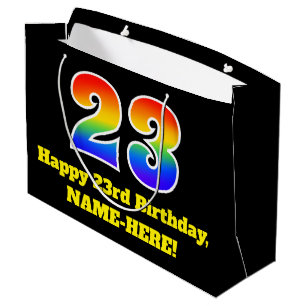 23:e födelsedagen ~ Roligt, färgstark, vibrant, re