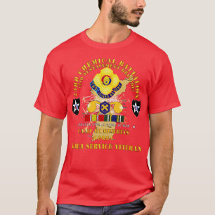 23:e Kemiska Bn Camp Humphreys w Karta w KOREA SVC T Shirt