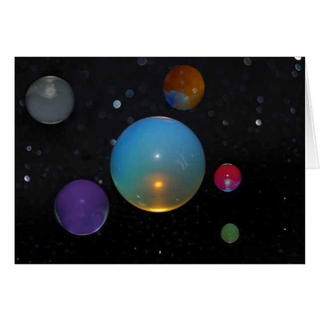 23:e Universe in Space-hälsningskort Hälsningskort (Framsidan Horizontal)