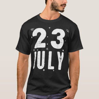 23 juli-årsdagen Party Särskilda tilldragelser för T Shirt
