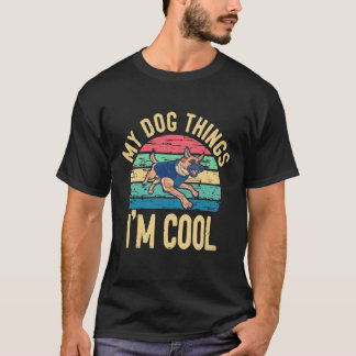 23 Min Hund Tycker Att Jag Är Cool Tysk Schäferhun T Shirt