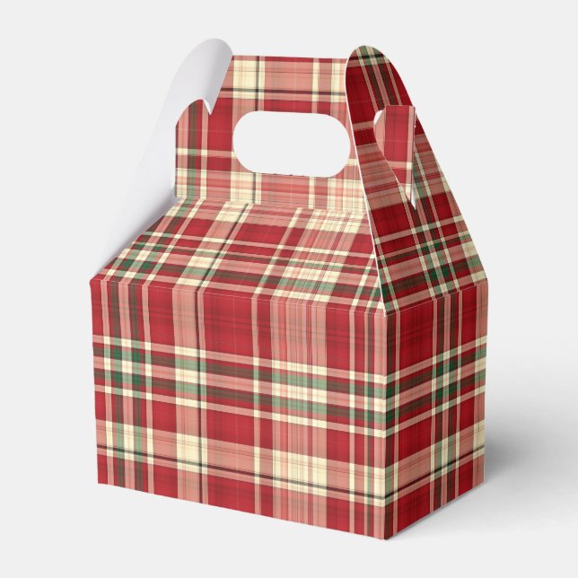 23-PARTEMENTETS FAVOR BOX, Gable Presentaskar (Framsidan Sidan)