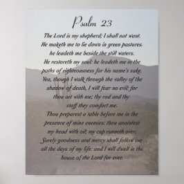 23 Psalm Poster