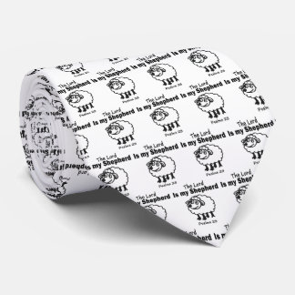 23 Psalm Sheep Roligt Necktie Slips