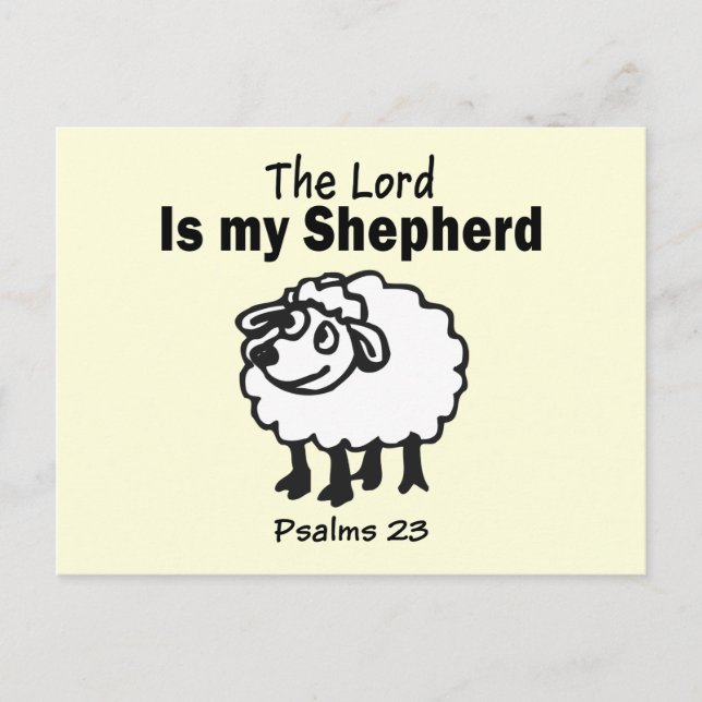 23 Psalm Vykort (Framsida)