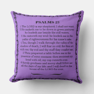 23 psalms Herren är min Shepard Kudde