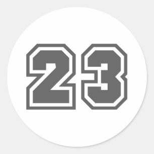 23 RUNT KLISTERMÄRKE
