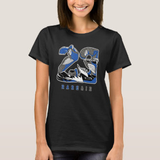 23 Sällsynt Luft Blue Cement 3s - matchning T Shirt