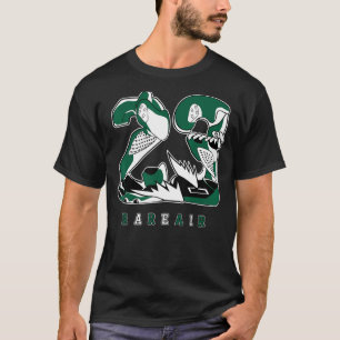 23 Sällsynt Luft High Gorge Grönt 1s Matching T Shirt