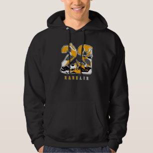 23 Sällsynta Air OG Yellow Toe 1s Matchande Hoodie