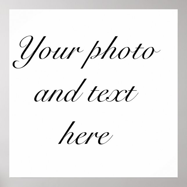 23-tums x23-tums personlig poster (Framsidan)