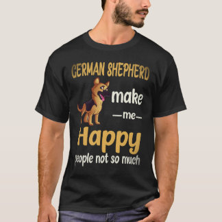 23 tyska schäferhund gör mig glad människor inte s t shirt
