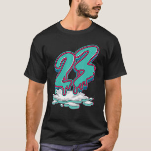 23 Unisex-matchning med Aurora Grönt 13s T Shirt