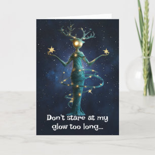 *~* 23 Whimsical Glow Funny Magic jul AP97 Tack Kort