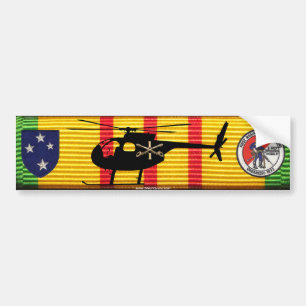 23rd Inf Div OH-6 Loach för D/1/1st Cav på Bildekal