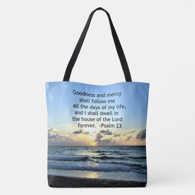 23RD PSALM SUNRISE PHOTO DESIGN TYGKASSE (Baksida)