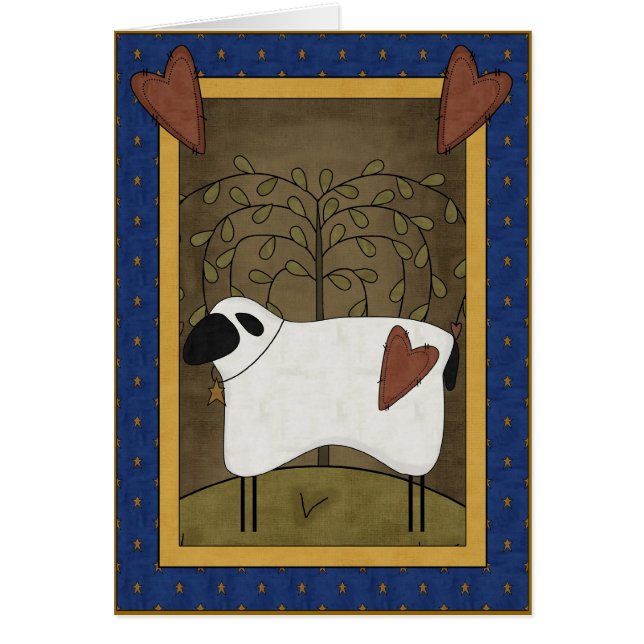 23rd Tjugo-tredje Psalm 23 av David Hälsningskort (Framsidan)