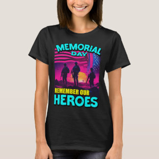 24078_Minnesdagen Kom ihåg våra hjältar T Shirt