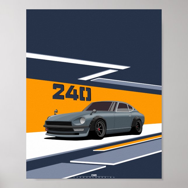 240 Z POSTER (Framsidan)