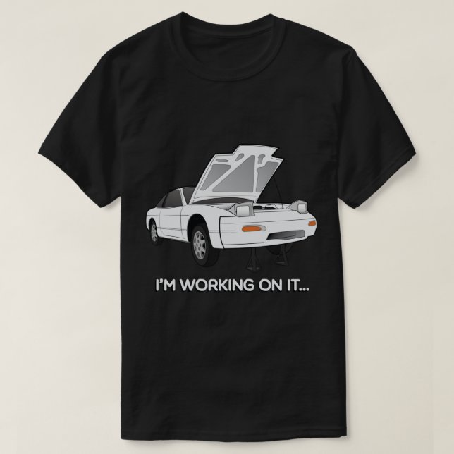 240sx S13-hatt jag arbetar med den grafikläggning T Shirt (Design framsida)
