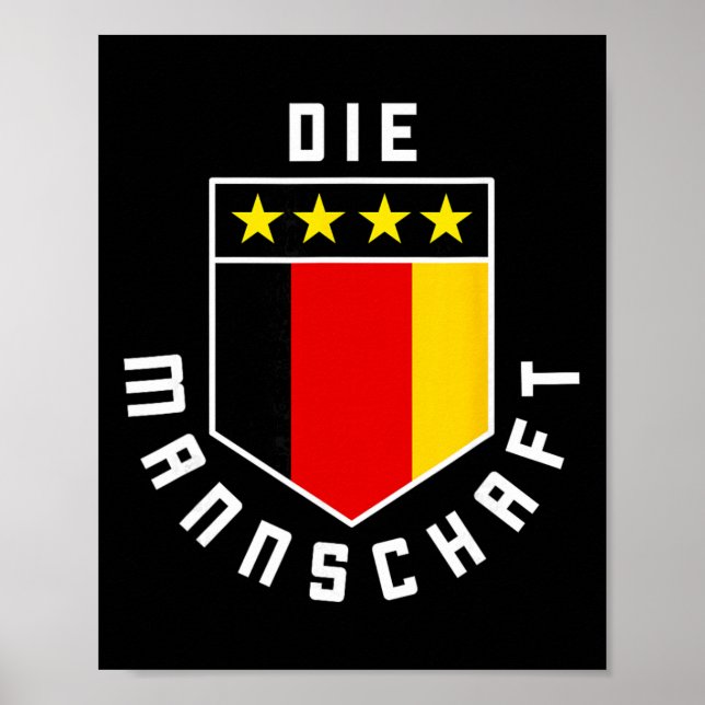 2425 Nationell Flagga Fotbollströja Sportuniform Poster (Framsidan)