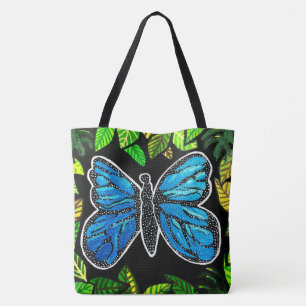 246 - Butterfly - Tote Bag Tygkasse