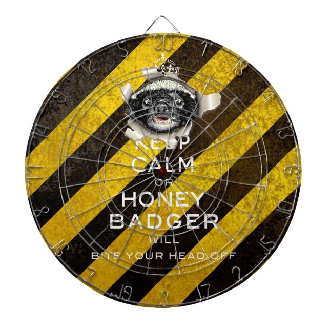 [24.1] Behållans Lugn eller Honey badger... Darttavla (Framsidan)