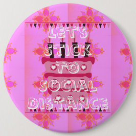 24/7 Grattis på födelsedagen Låt oss till Social Knapp