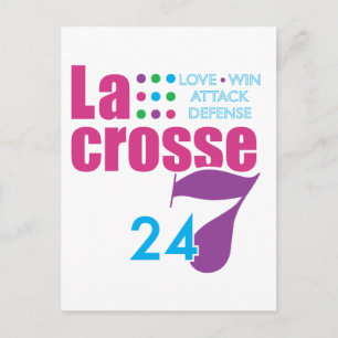 24/7 Lacrosse Vykort